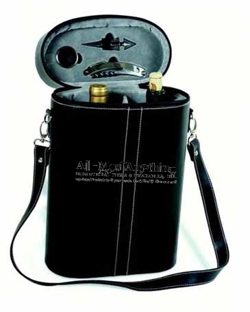 Two Bottle Wine Travel Case