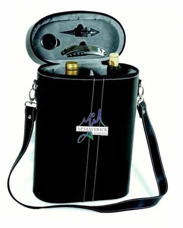 Two Bottle Wine Travel Case