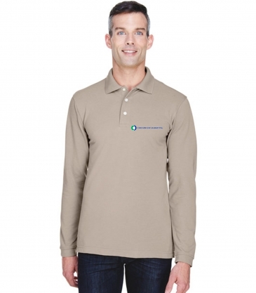 Men's 5.6 oz. Easy Blend™ Long-Sleeve Polo
