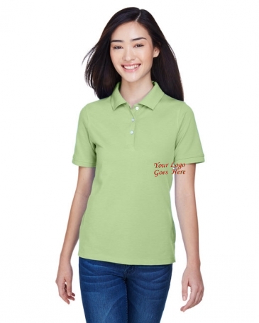 Harriton Ladies' Easy Blend™ Polo
