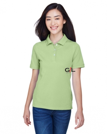 Harriton Ladies' Easy Blend™ Polo