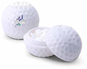 Golf Ball Sweets Container