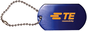 Dog Tag with 4 1/2" Ball Chain