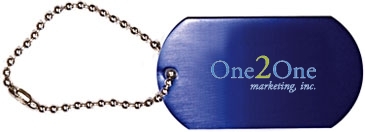 Dog Tag with 4 1/2" Ball Chain