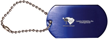 Dog Tag with 4 1/2" Ball Chain