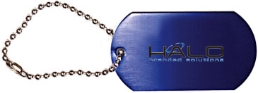 Dog Tag with 4 1/2" Ball Chain