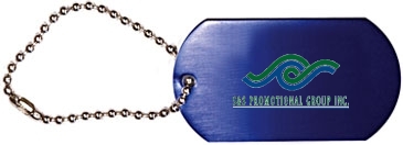 Dog Tag with 4 1/2" Ball Chain
