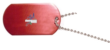 Dog Tag with 23 1/2" Ball Chain