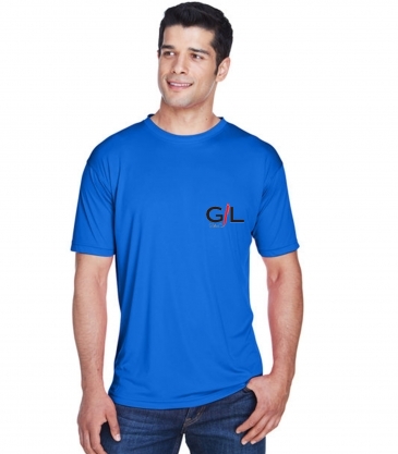 UltraClub Men's Cool & Dry Sport Performance Interlock T-Shirt