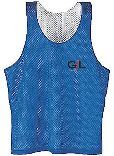 Reversible Tricot Mesh Lacrosse Tank