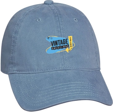 Washed Cotton Cap_Embroidery