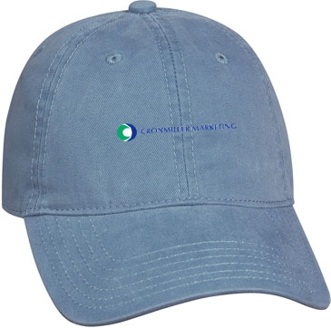 Washed Cotton Cap_Embroidery