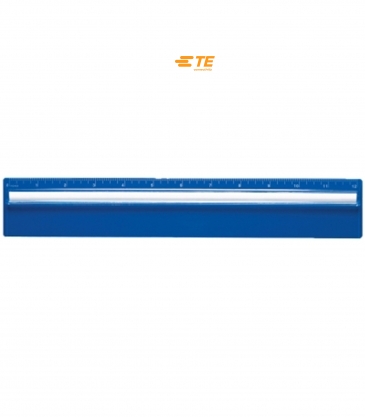 Plastic 12" Ruler With Magnifying Glass