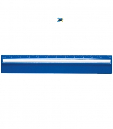 Plastic 12" Ruler With Magnifying Glass