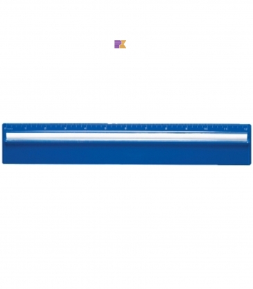 Plastic 12" Ruler With Magnifying Glass