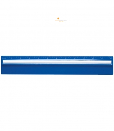 Plastic 12" Ruler With Magnifying Glass