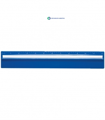 Plastic 12" Ruler With Magnifying Glass