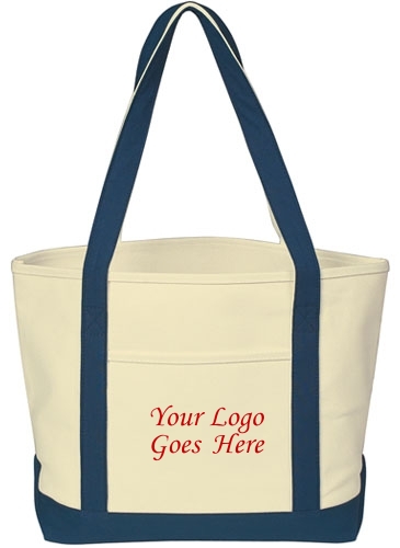 Medium Starboard Cotton Canvas Tote Bag