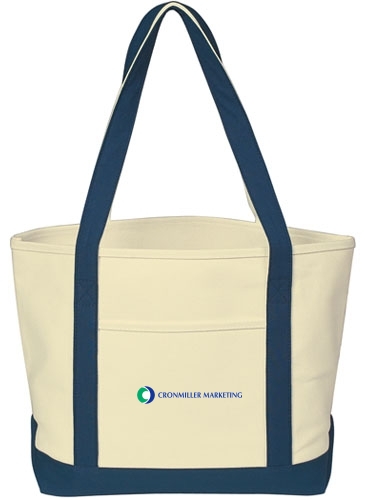 Medium Starboard Cotton Canvas Tote Bag