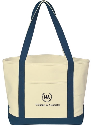 Medium Starboard Cotton Canvas Tote Bag