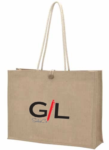 Orangebag Jute Shoulder Tote