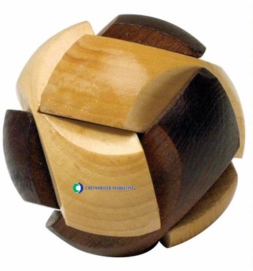 Wooden Soccer Ball Puzzle