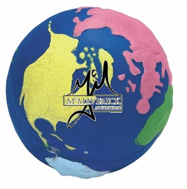 Multi-Color Earth Stress Ball