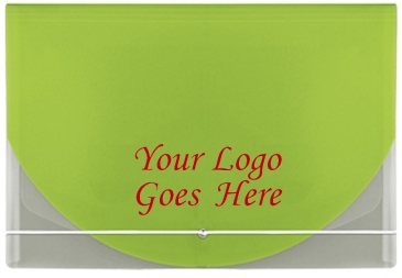 Color Flap Translucent Document Holder