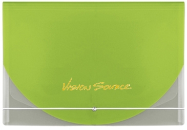 Color Flap Translucent Document Holder