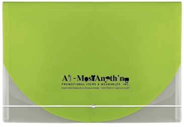 Color Flap Translucent Document Holder
