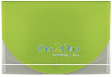 Color Flap Translucent Document Holder