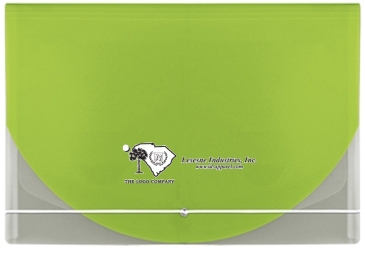Color Flap Translucent Document Holder