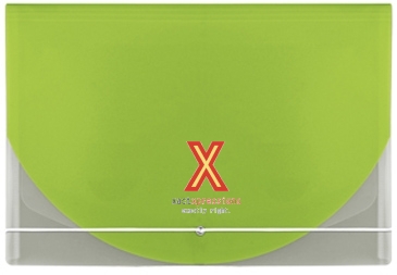 Color Flap Translucent Document Holder