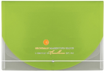 Color Flap Translucent Document Holder