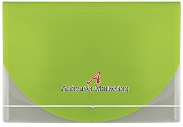 Color Flap Translucent Document Holder