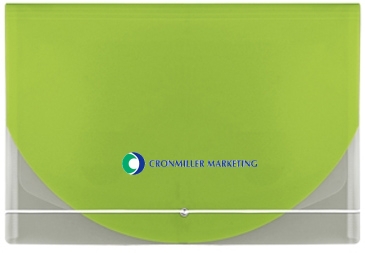 Color Flap Translucent Document Holder