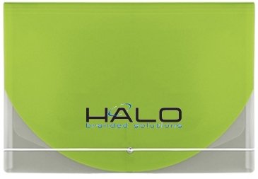 Color Flap Translucent Document Holder