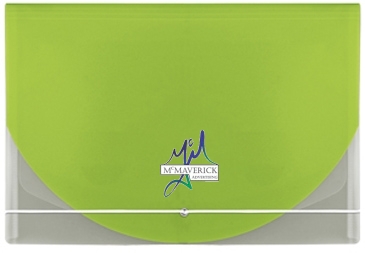 Color Flap Translucent Document Holder