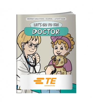 Coloring Book: Let's Go to the Doctor