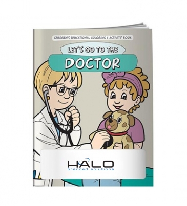 Coloring Book: Let's Go to the Doctor