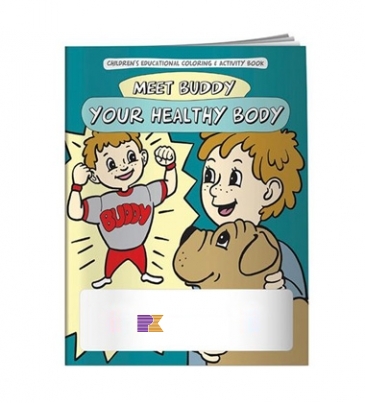 Coloring Book: Meet Buddy Your Healthy Body