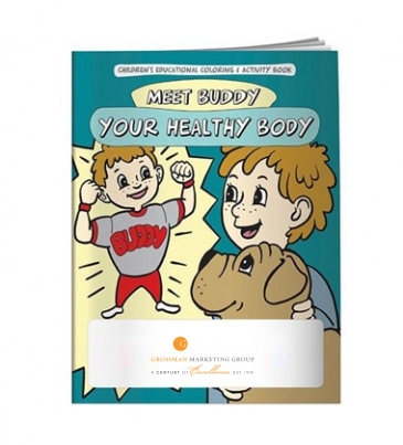 Coloring Book: Meet Buddy Your Healthy Body