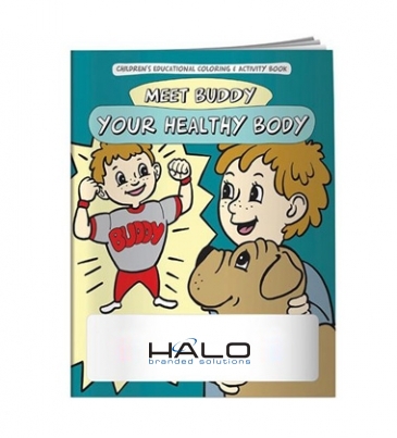 Coloring Book: Meet Buddy Your Healthy Body