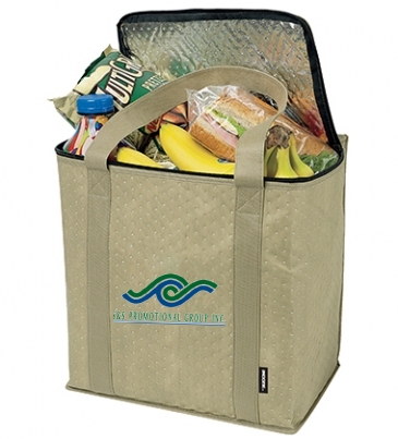 Koozie® Zippered Insulated Grocery Tote