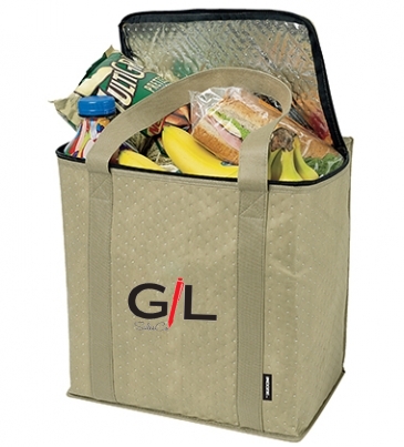 Koozie® Zippered Insulated Grocery Tote