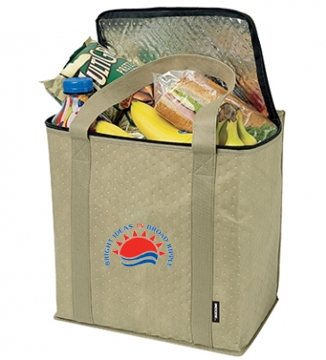 Koozie® Zippered Insulated Grocery Tote