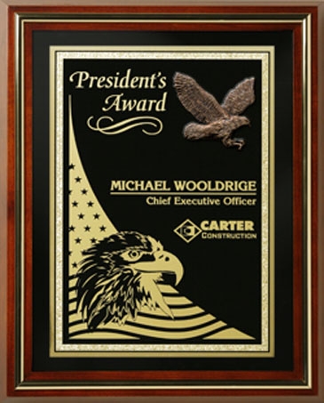 Americana Shadow Box with Glass 12-1/2" x 15-1/2"