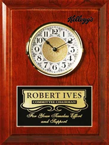 Americana Wall Clock 9" x 12"