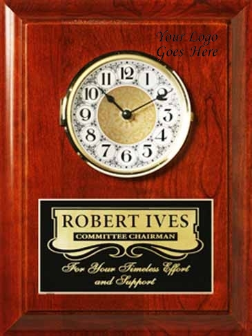 Americana Wall Clock 9" x 12"