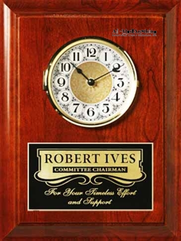 Americana Wall Clock 9" x 12"